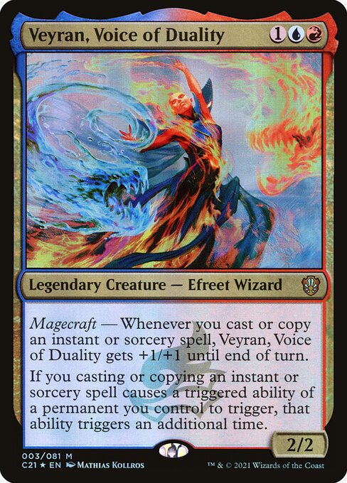Magic the Gathering - Veyran, Voice of Duality - Commander 2021