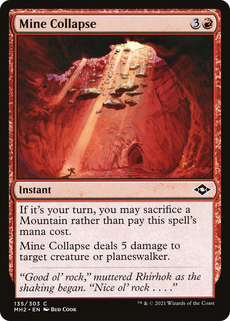 Magic: The Gathering - Mine Collapse Foil - Modern Horizons 2