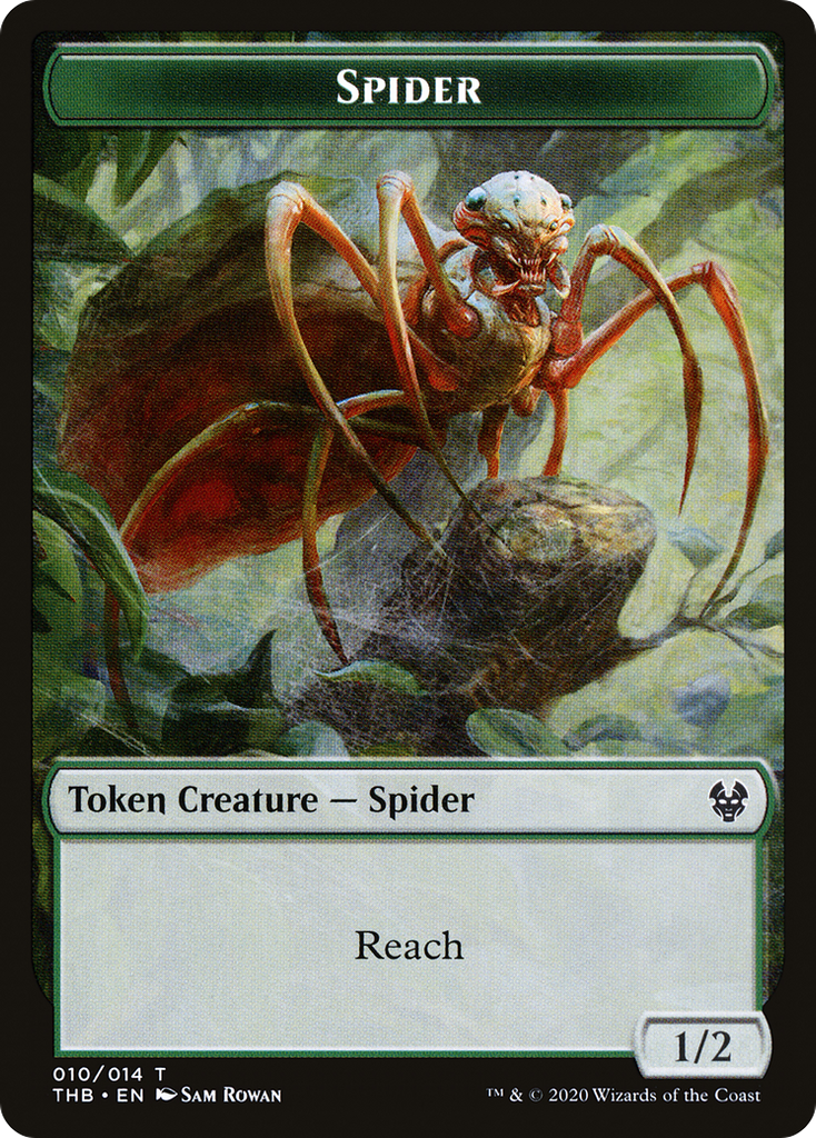 Magic: The Gathering - Spider Token - Theros Beyond Death Tokens