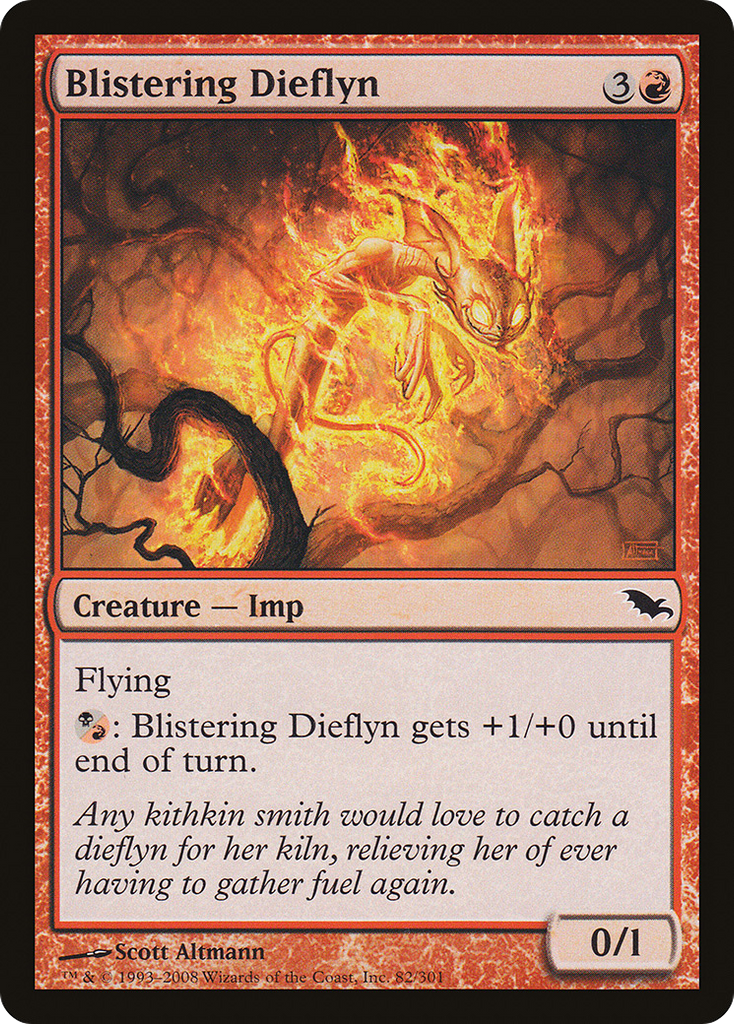 Magic: The Gathering - Blistering Dieflyn - Shadowmoor