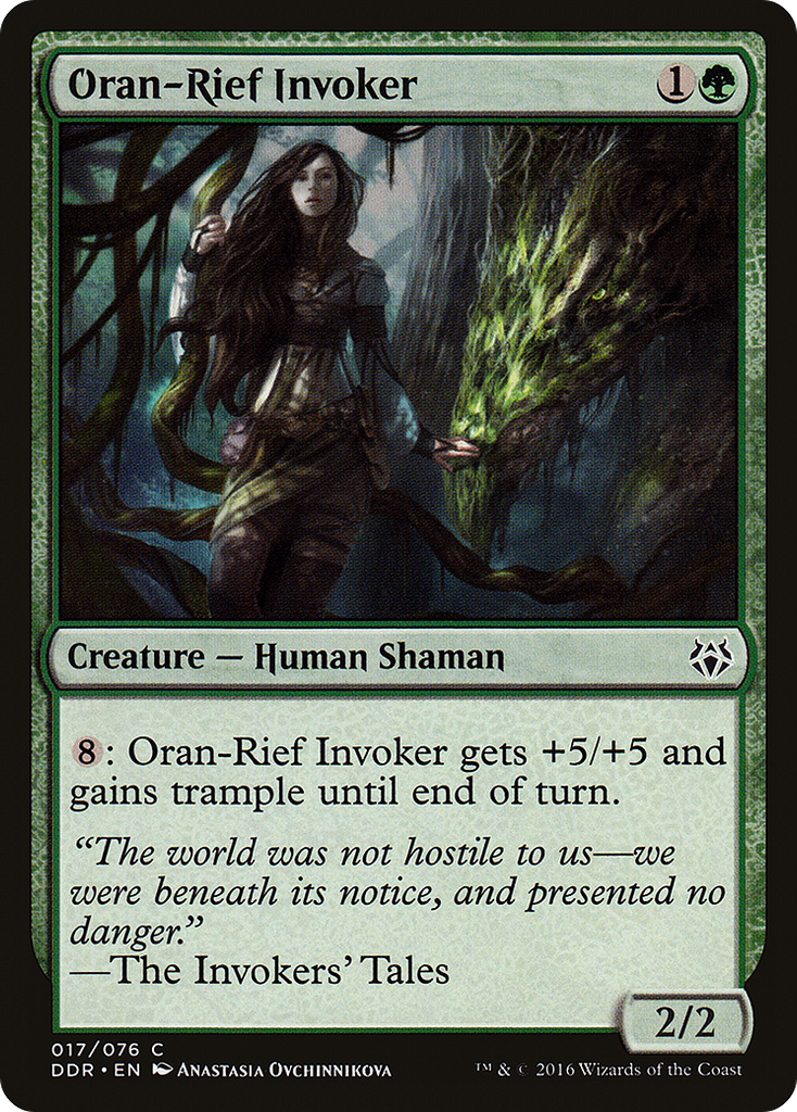 Magic: The Gathering - Oran-Rief Invoker - Duel Decks: Nissa vs. Ob Nixilis