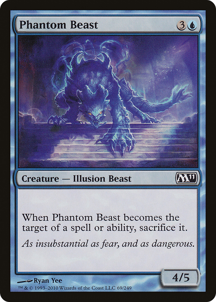 Magic: The Gathering - Phantom Beast - Magic 2011