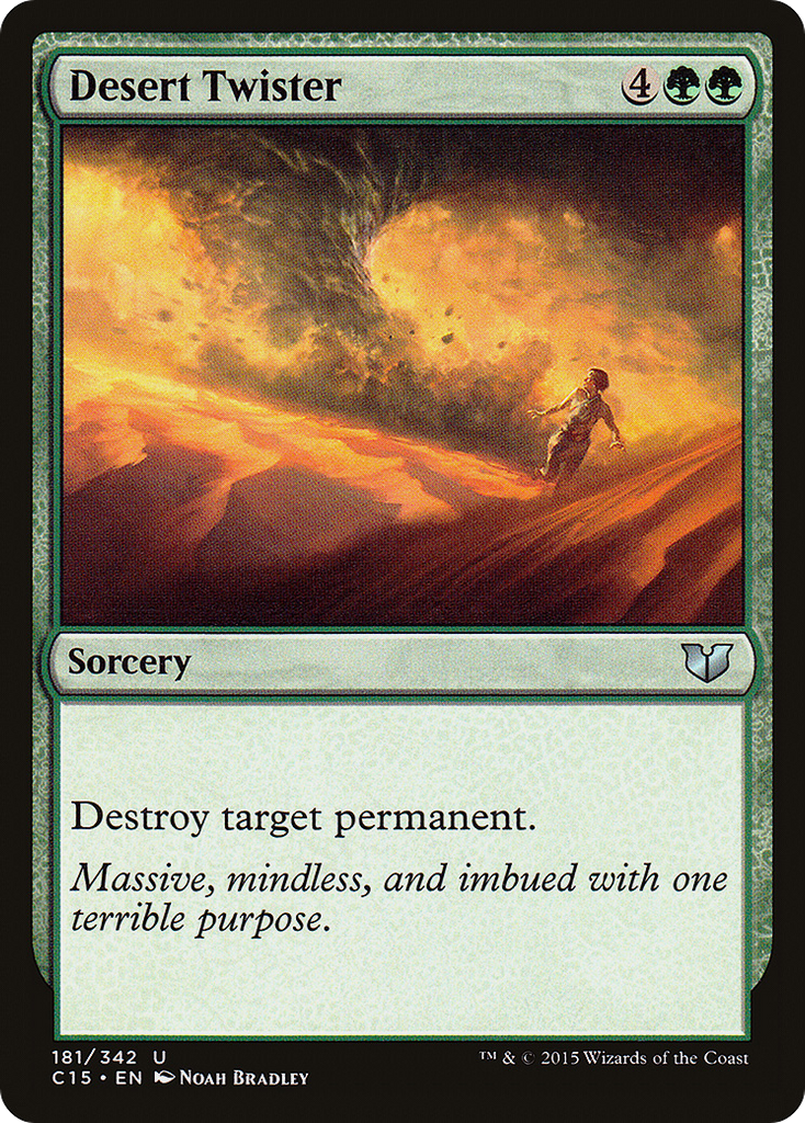 Magic: The Gathering - Desert Twister - Commander 2015