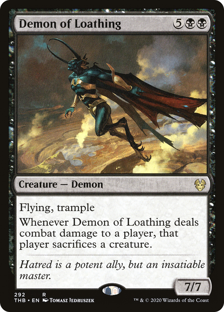 Magic: The Gathering - Demon of Loathing - Theros Beyond Death