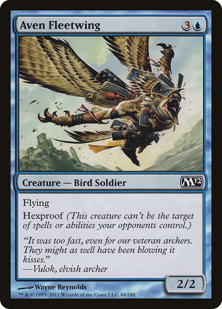 Magic: The Gathering - Aven Fleetwing - Magic 2012