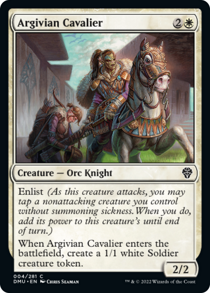 Magic: The Gathering - Argivian Cavalier - Dominaria United