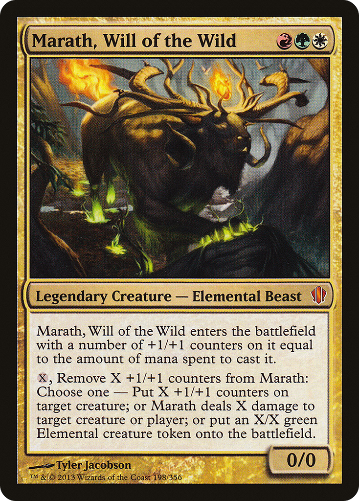 Magic: The Gathering - Marath, Will of the Wild - Commander 2013