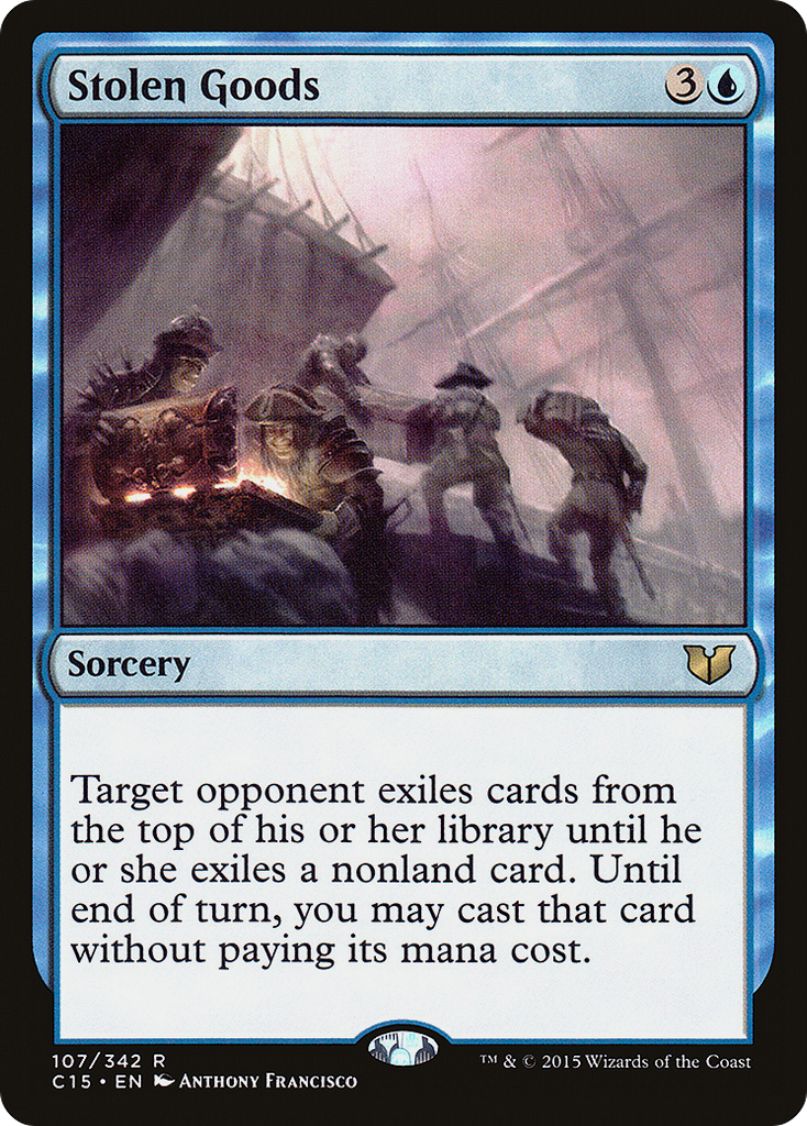 Magic: The Gathering - Stolen Goods - Commander 2015