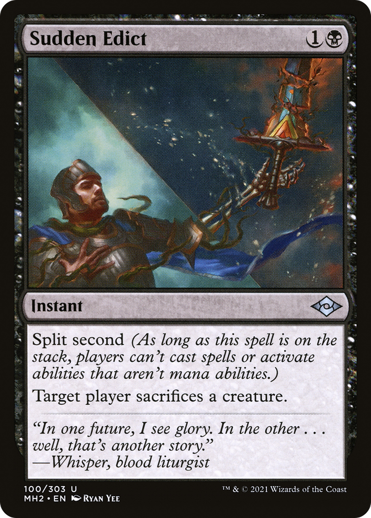 Magic: The Gathering - Sudden Edict Foil - Modern Horizons 2