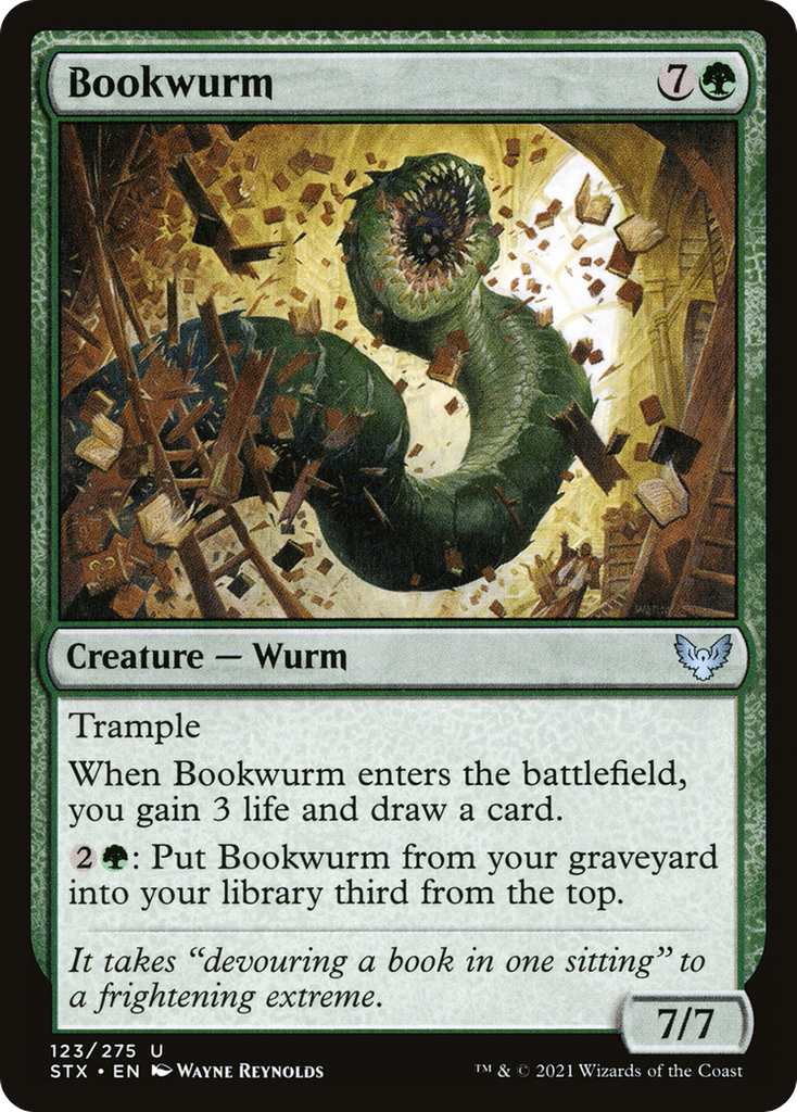 Magic: The Gathering - Bookwurm Foil - Strixhaven: School of Mages