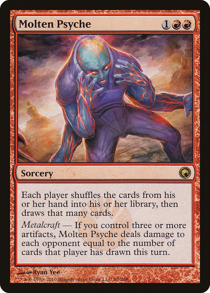 Magic: The Gathering - Molten Psyche - Scars of Mirrodin