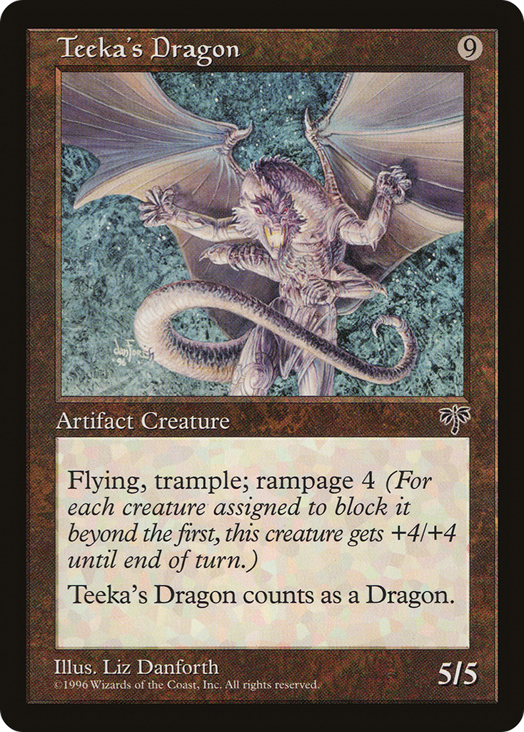 Magic: The Gathering - Teeka's Dragon - Mirage