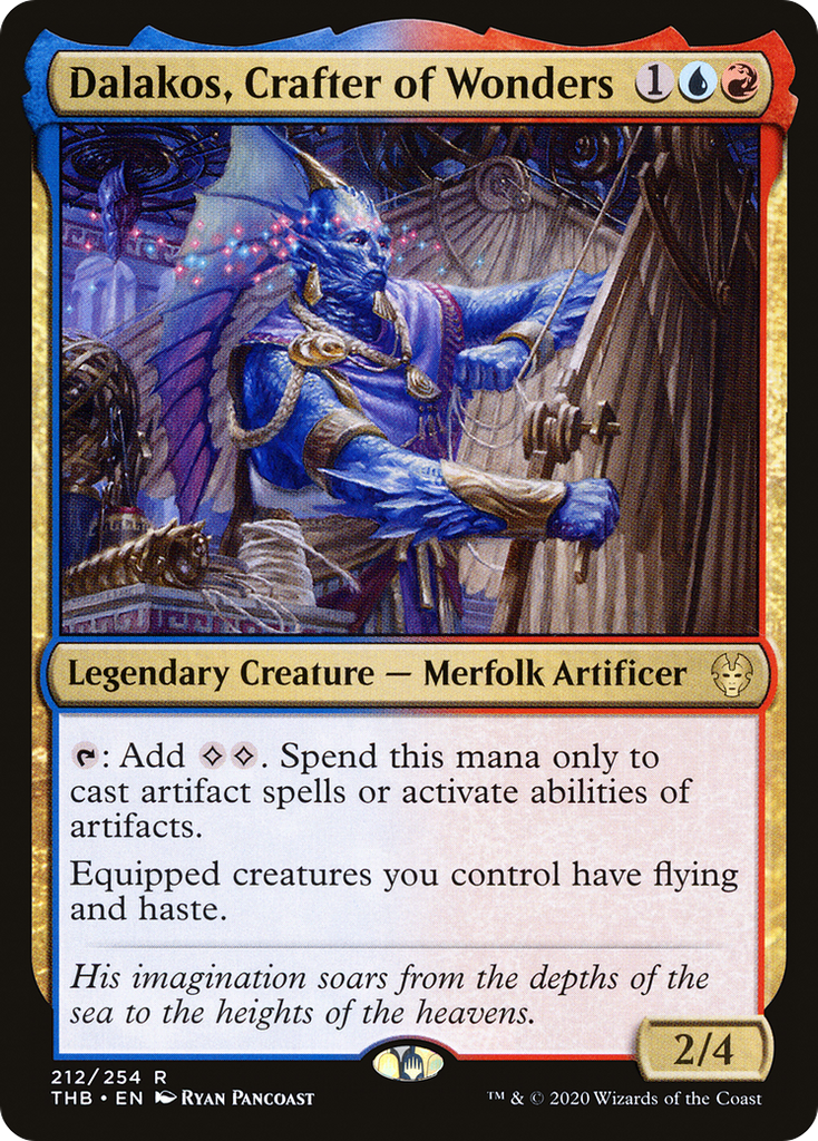 Magic: The Gathering - Dalakos, Crafter of Wonders Foil - Theros Beyond Death