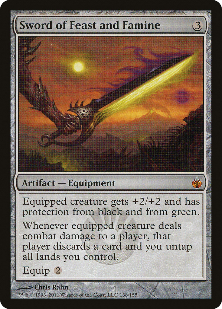 Magic: The Gathering - Sword of Feast and Famine - Mirrodin Besieged