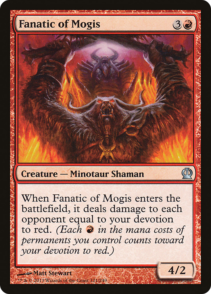 Magic: The Gathering - Fanatic of Mogis - Theros