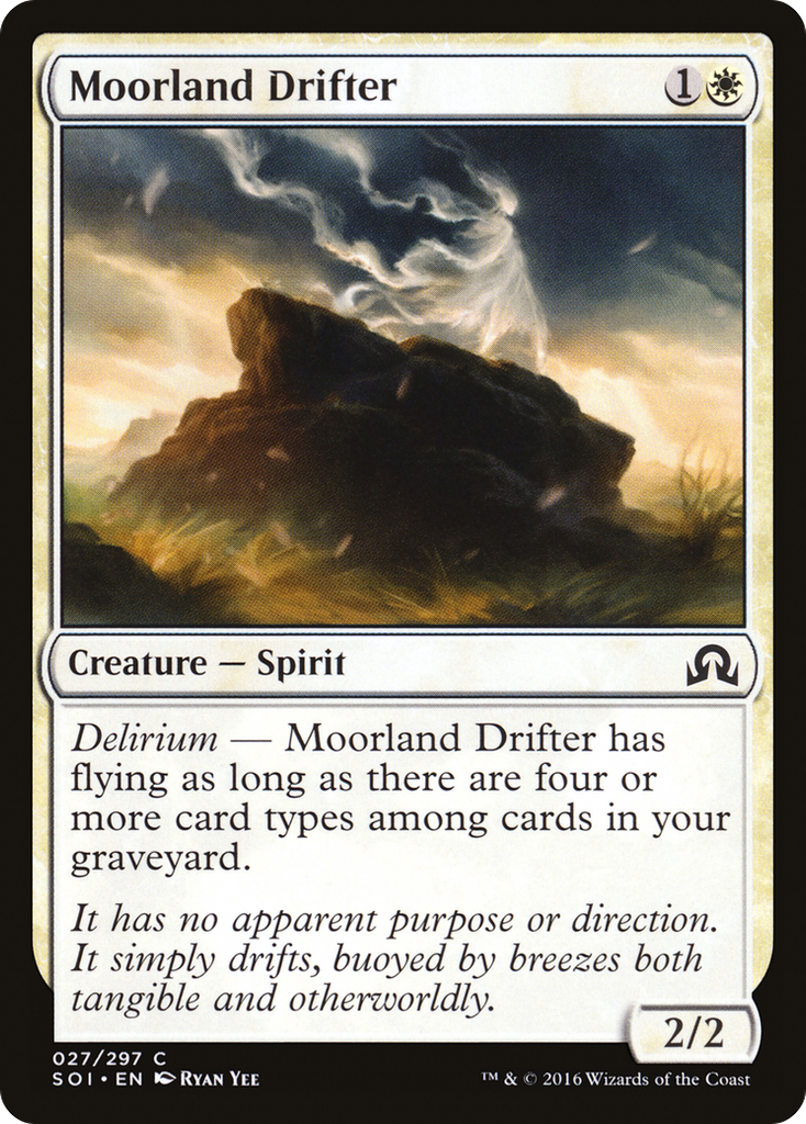 Magic: The Gathering - Moorland Drifter - Shadows over Innistrad