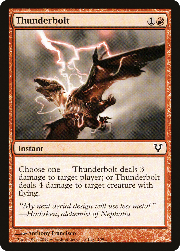 Magic: The Gathering - Thunderbolt - Avacyn Restored