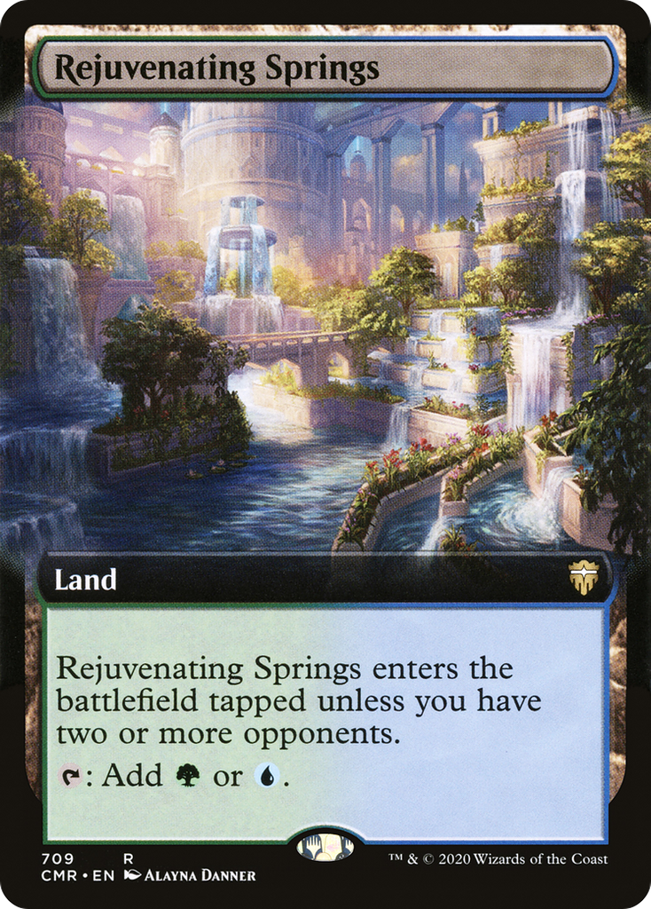 Magic: The Gathering - Rejuvenating Springs Foil - Commander Legends