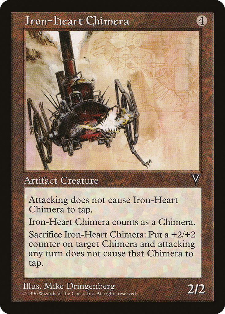 Magic: The Gathering - Iron-Heart Chimera - Visions