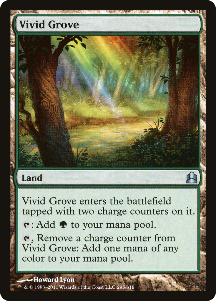 Magic: The Gathering - Vivid Grove - Commander 2011