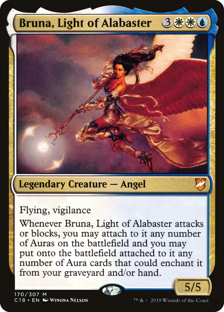 Magic: The Gathering - Bruna, Light of Alabaster - Commander 2018