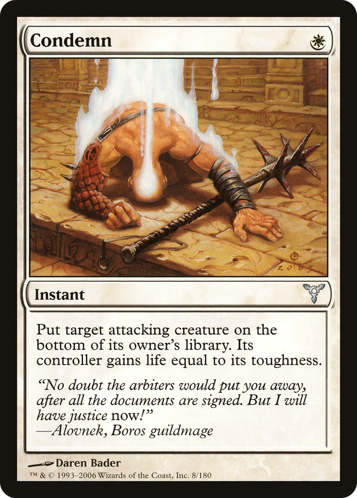 Magic: The Gathering - Condemn - Dissension