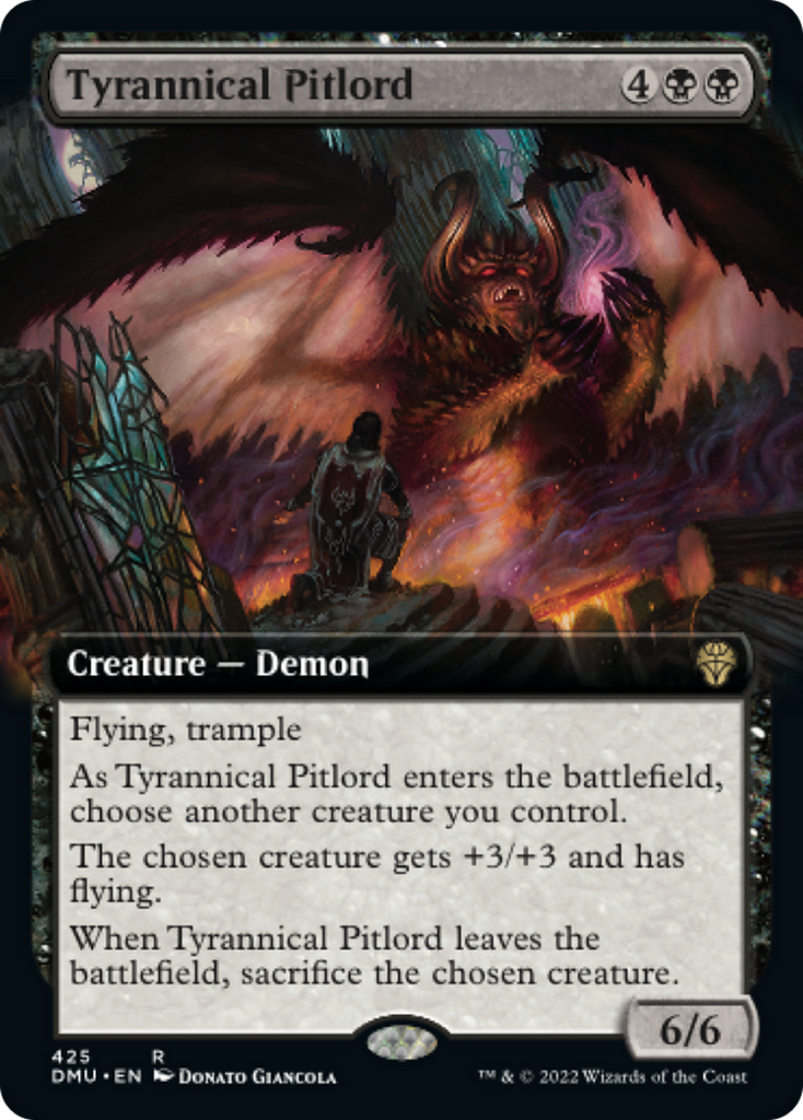 Magic: The Gathering - Tyrannical Pitlord - Dominaria United