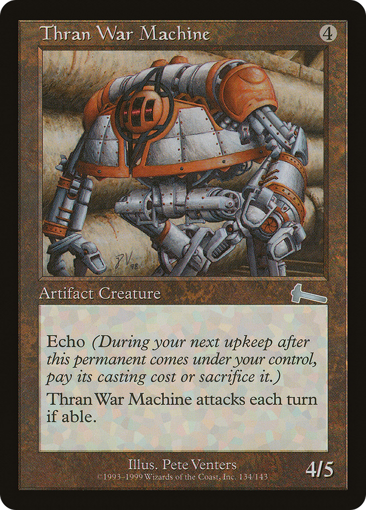 Magic: The Gathering - Thran War Machine - Urza's Legacy