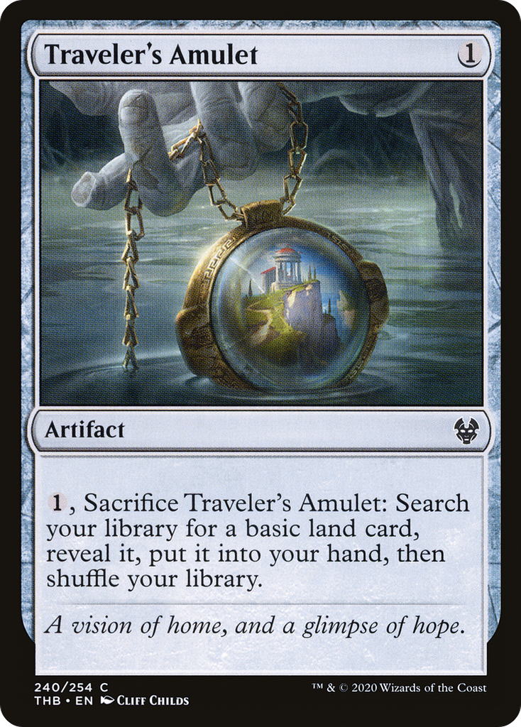 Magic: The Gathering - Traveler's Amulet - Theros Beyond Death