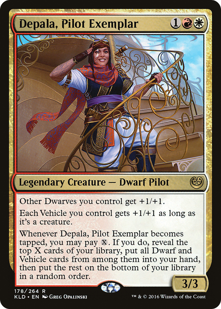 Magic: The Gathering - Depala, Pilot Exemplar - Kaladesh