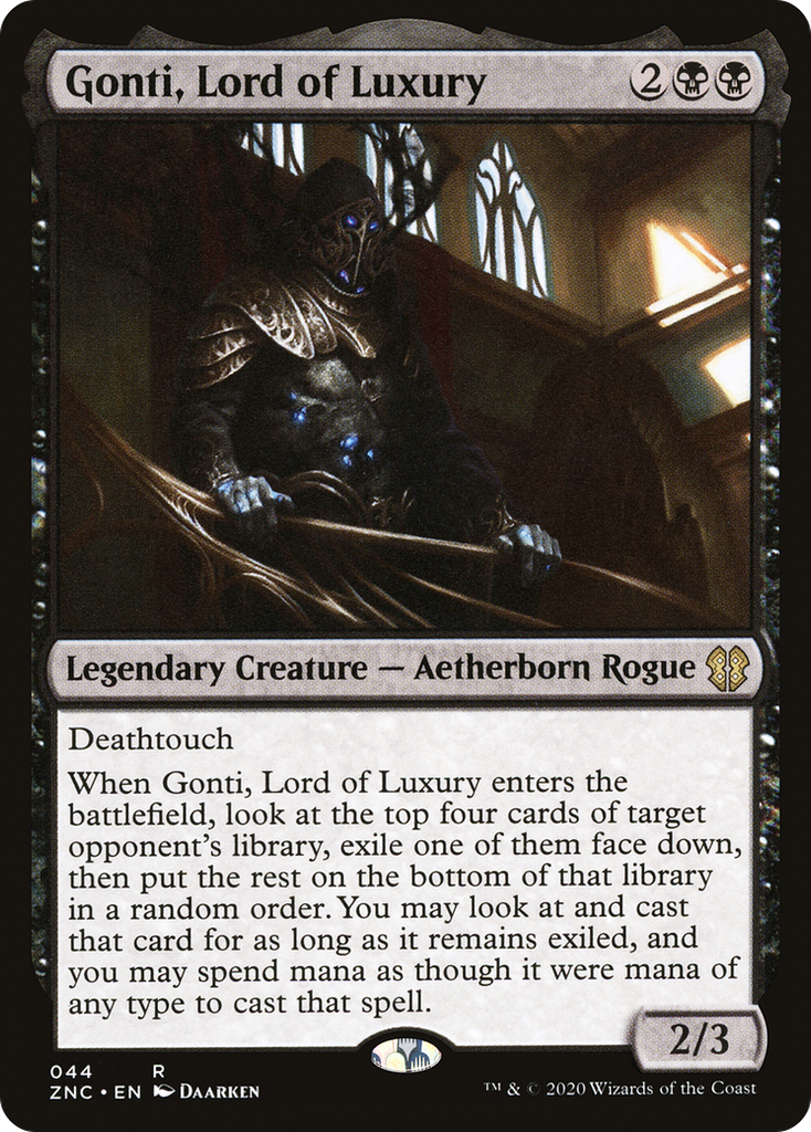 Magic: The Gathering - Gonti, Lord of Luxury - Zendikar Rising Commander
