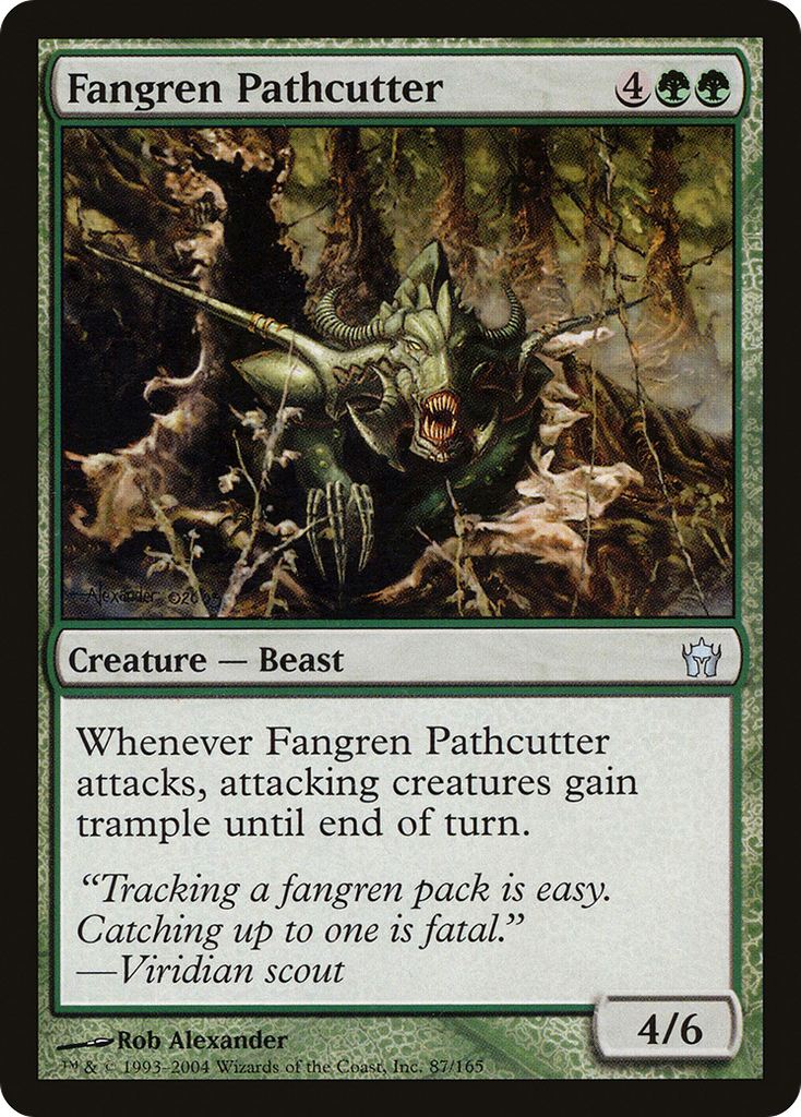 Magic: The Gathering - Fangren Pathcutter - Fifth Dawn