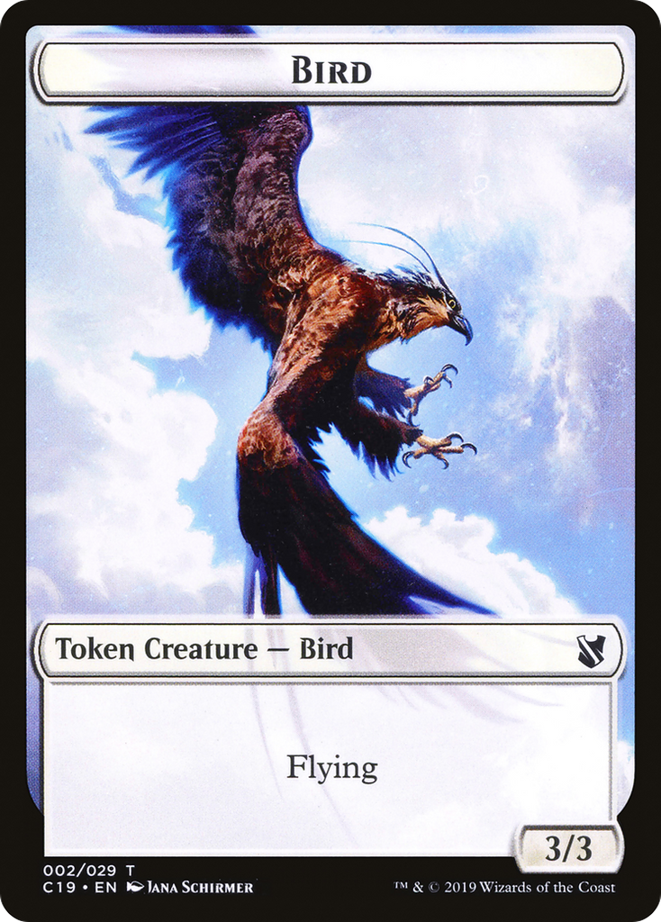 Magic: The Gathering - Bird Token - Commander 2019 Tokens