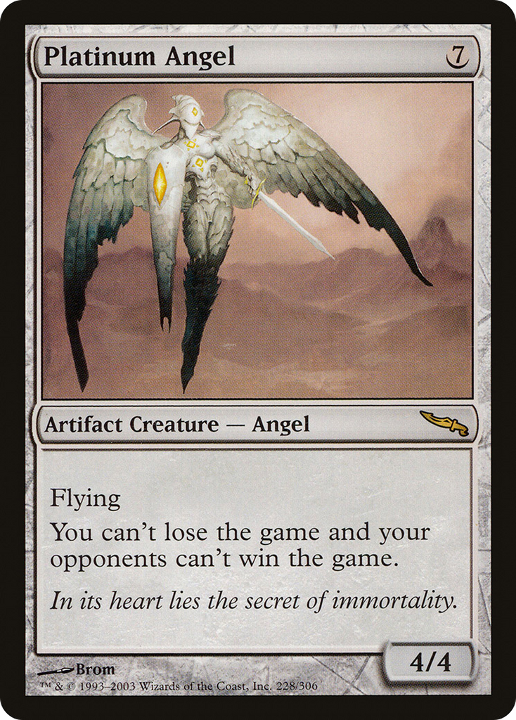 Magic: The Gathering - Platinum Angel - Mirrodin