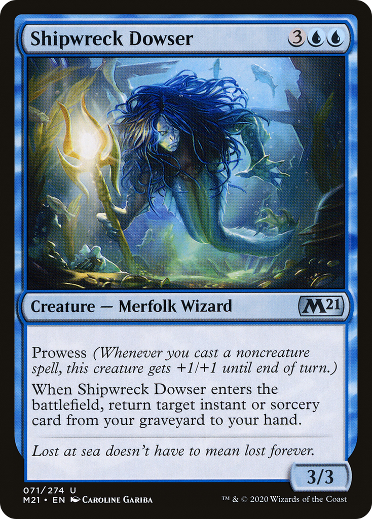 Magic: The Gathering - Shipwreck Dowser - Core Set 2021