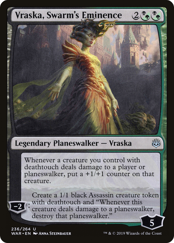 Magic: The Gathering - Vraska, Swarm's Eminence - War of the Spark