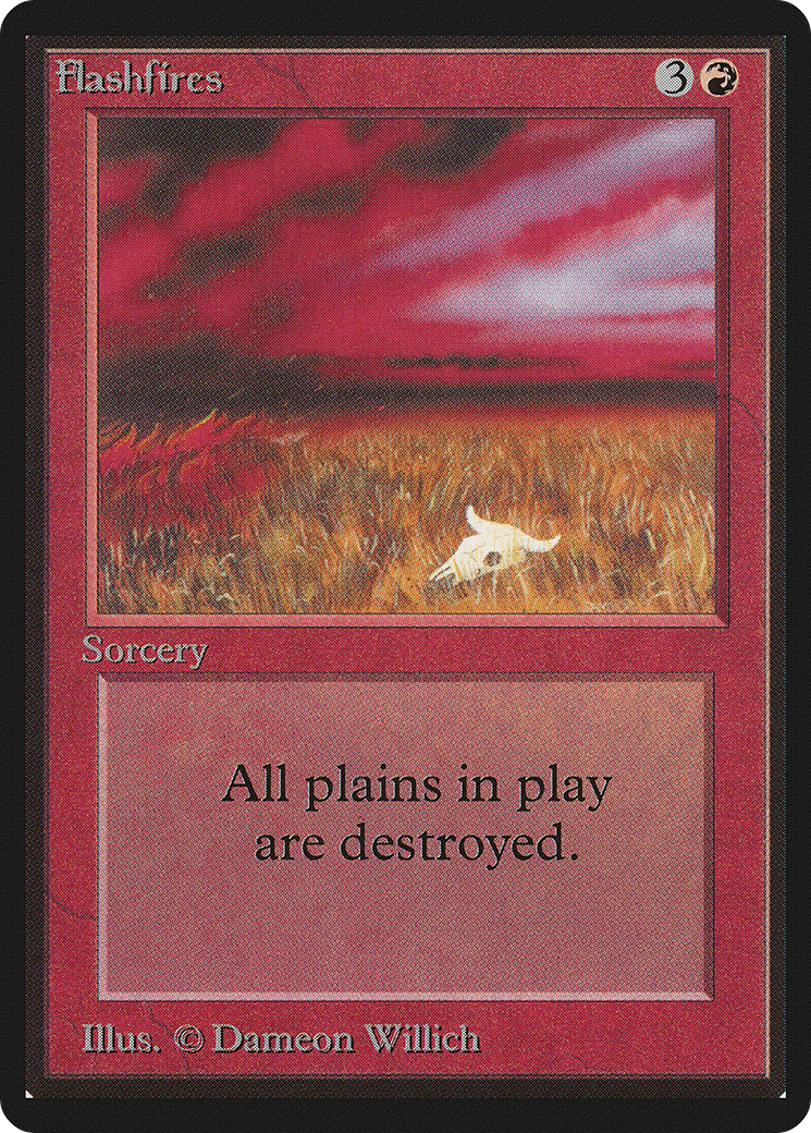 Magic: The Gathering - Flashfires - Limited Edition Beta