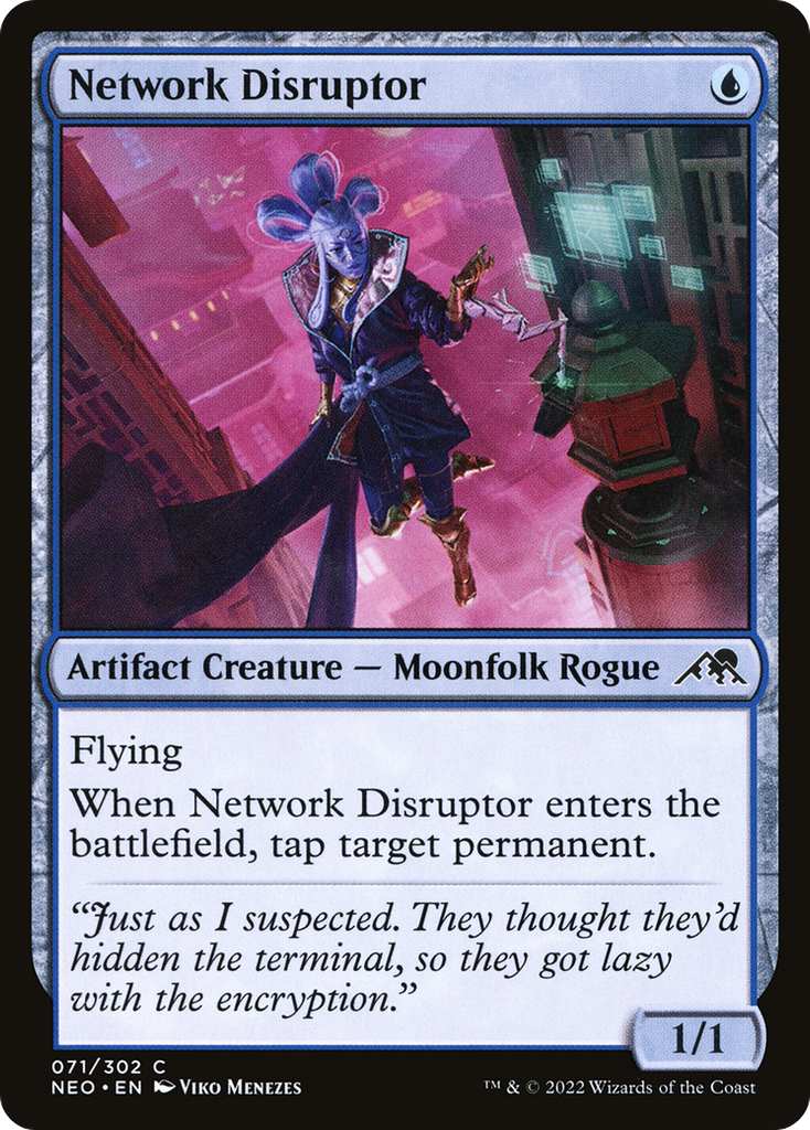 Magic: The Gathering - Network Disruptor - Kamigawa: Neon Dynasty