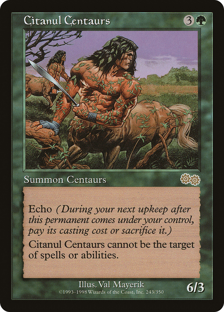 Magic: The Gathering - Citanul Centaurs - Urza's Saga