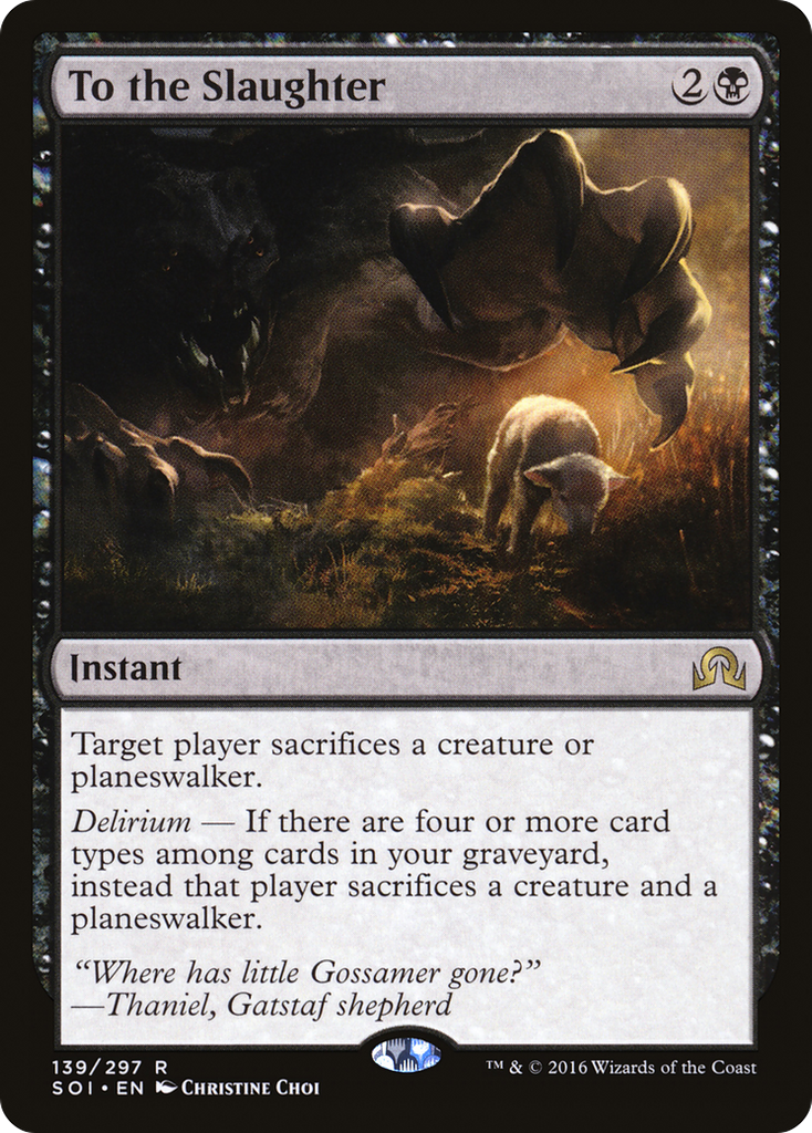 Magic: The Gathering - To the Slaughter - Shadows over Innistrad