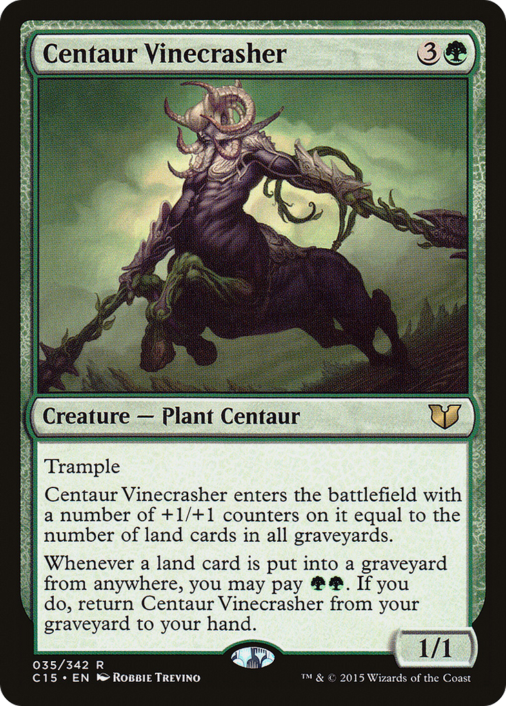 Magic: The Gathering - Centaur Vinecrasher - Commander 2015