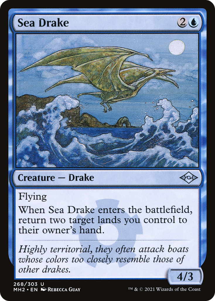 Magic: The Gathering - Sea Drake Foil - Modern Horizons 2