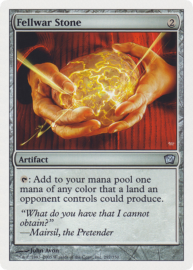 Magic: The Gathering - Fellwar Stone - Ninth Edition