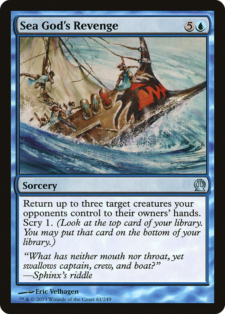 Magic: The Gathering - Sea God's Revenge - Theros