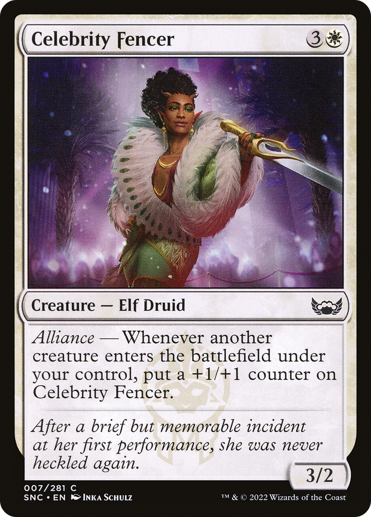 Magic: The Gathering - Celebrity Fencer - Streets of New Capenna