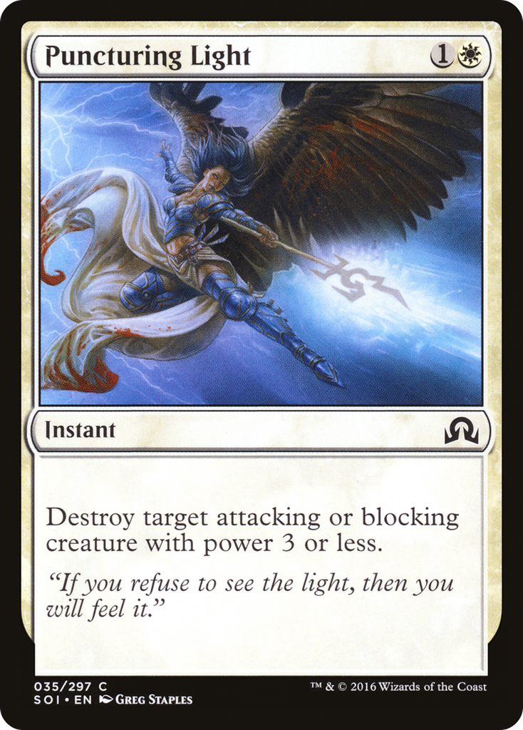 Magic: The Gathering - Puncturing Light - Shadows over Innistrad