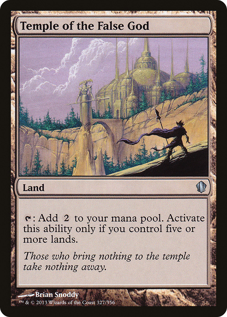 Magic: The Gathering - Temple of the False God - Commander 2013