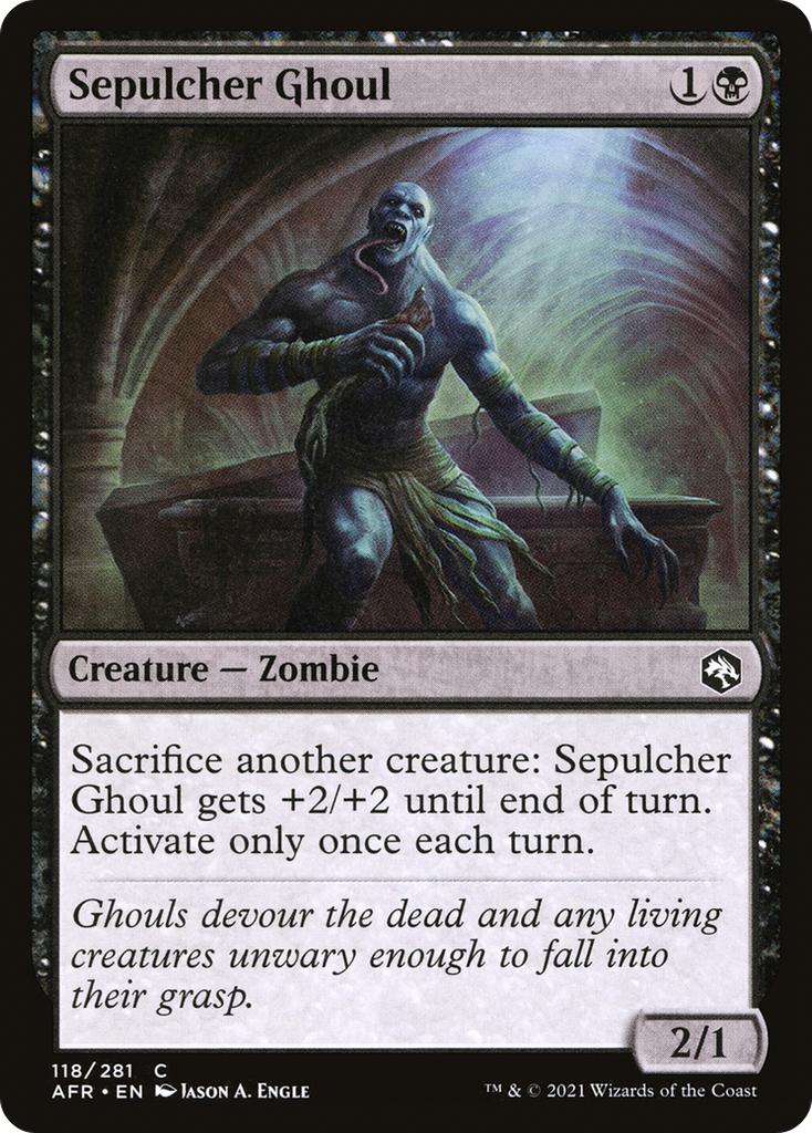 Magic: The Gathering - Sepulcher Ghoul - Adventures in the Forgotten Realms