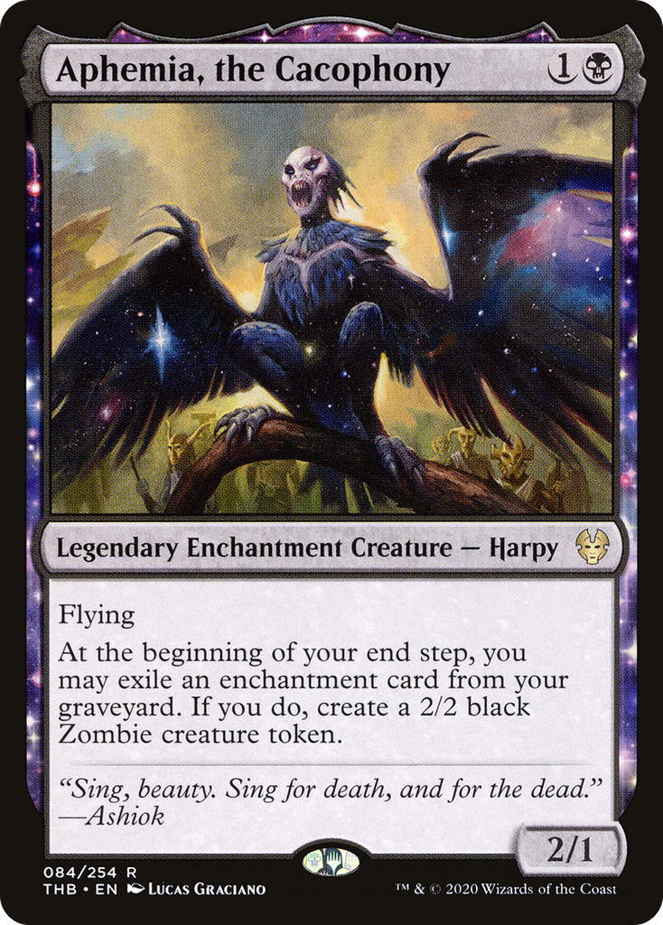 Magic: The Gathering - Aphemia, the Cacophony Foil - Theros Beyond Death