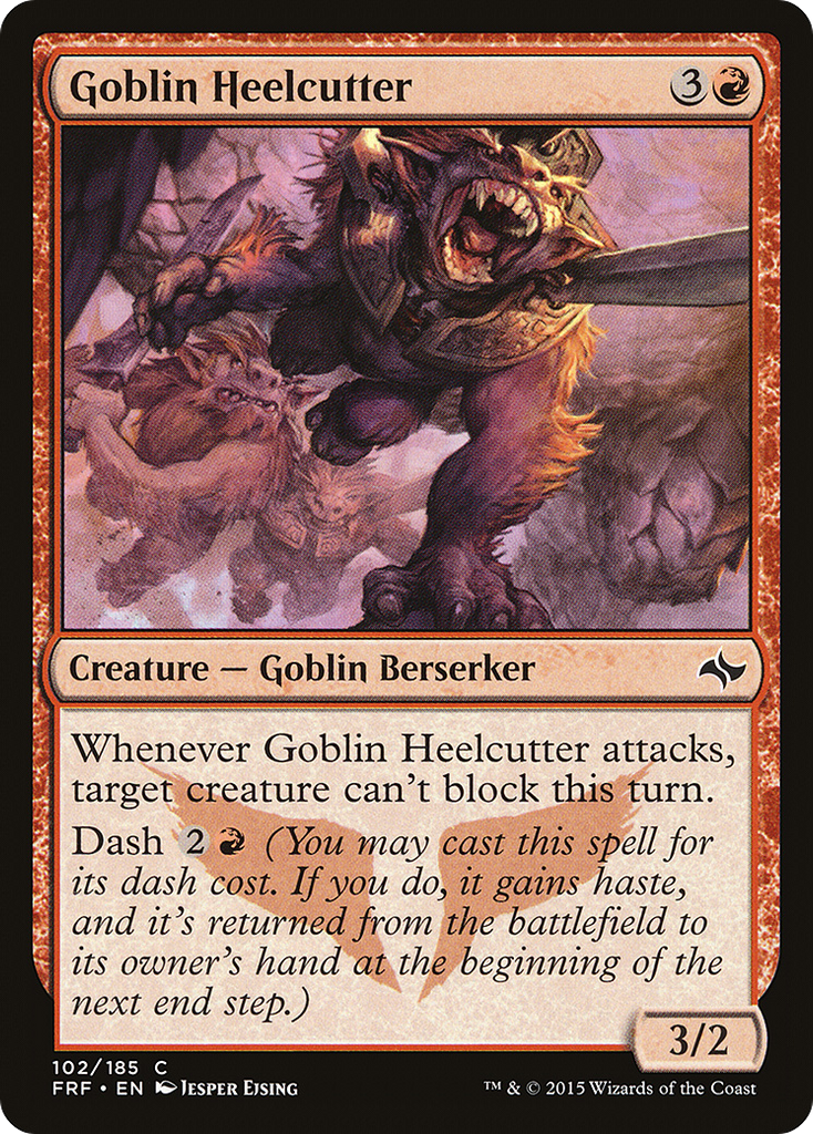Magic: The Gathering - Goblin Heelcutter - Fate Reforged